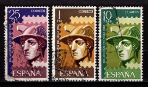 Spain 1962 World Stamp Day, Set [Used]