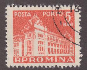 Romania J116 Postage Due 1957