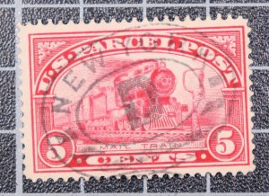 Scott Q5 5 Cents Parcel Post Used Nice Stamp SCV $2.25