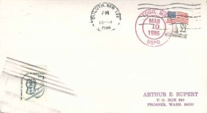 United States Minnesota Togo 1986 violet double ring  1905-1990  Philatelic.