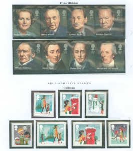 Great Britain #3328/3343 Mint (NH) Single (Complete Set)