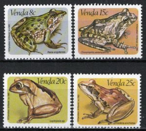 ZAYIX South Africa Venda 96-99 MNH Frogs Amphibians Nature 092022S94M