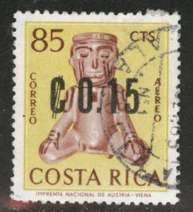 Costa Rica Scott C397 used overprint airmail