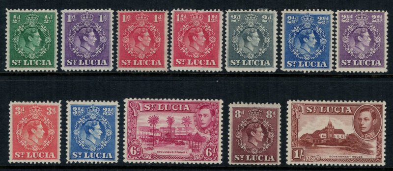 St. Lucia #110-21* CV $14.20