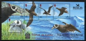 Tristan da Cunha Stamp 690  - Birdlife-Petrels