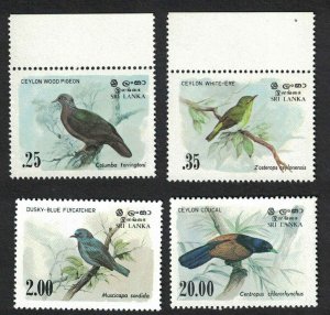 Set of 4 - 1983 SRI LANKA Stamps - Birds, See Photos 1489 