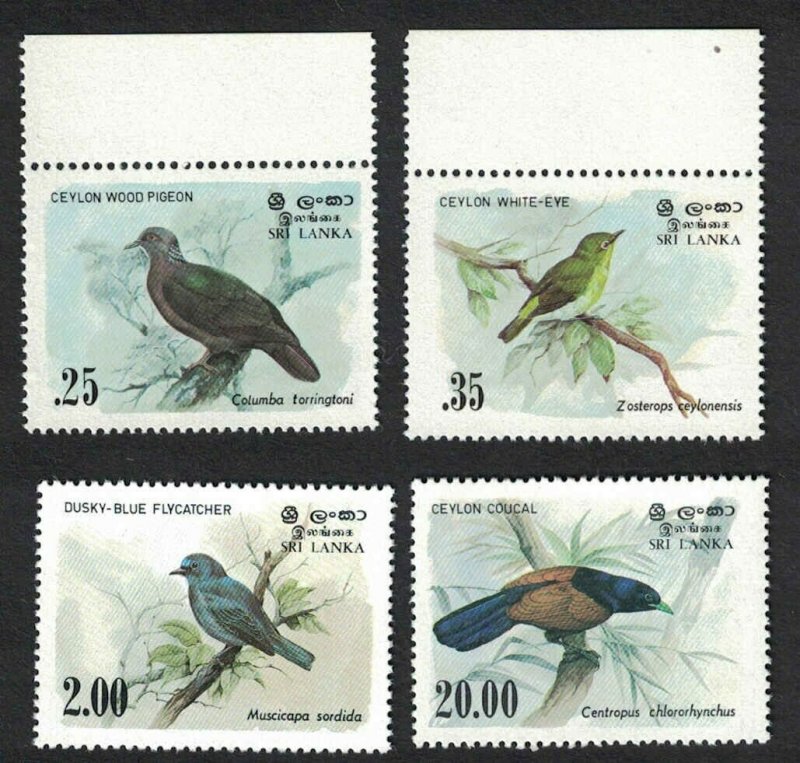 Set of 4 - 1983 SRI LANKA Stamps - Birds, See Photos 1489 