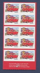 AUSTRALIA - Scott 2555a - MNH booklet - Morris 850 Car at Gas station, Oil topic