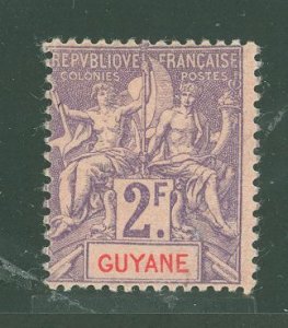 French Guiana #50  Single