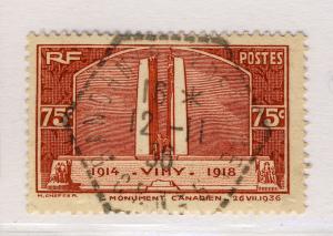 FRANCE 1936 CAD POSTE AUTOMOBILE RURALE RANDAN (PUY-DE-DÔME) /C.P.N°6 Yv.Nr316