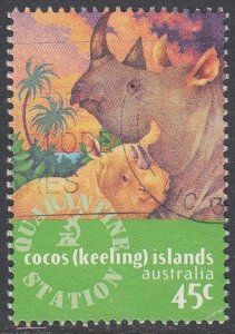 Cocos Islands 319 Used CV $1.20