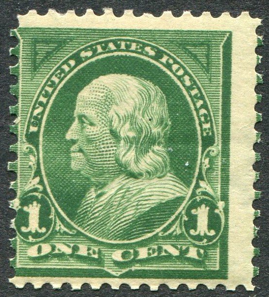 279 1c Franklin, Mint Never Hinged OG