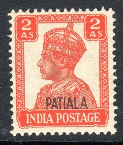 INDIA  --PATIALA    1944    SG 109     2 anna   -  Mint Never Hinged     