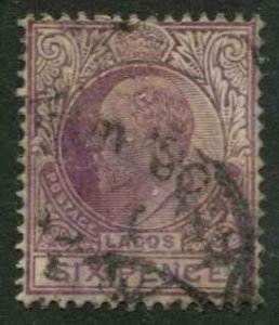 Lagos SC# 55  King George V 6d used