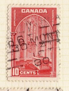 Canada 1937 Early Issue Fine Used 10c. NW-244586