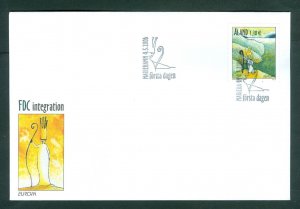 Aland. 2006 FDC. Europa, Integration, Children Drawing. Sc.# 248