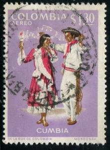 Colombia Sc# C536-7 Used (Co)