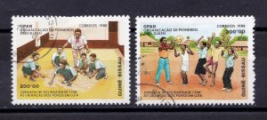 Guinea-Bissau set          821 - 822          used