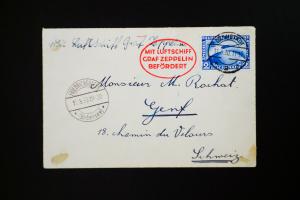 Germany Stamps # C39 South America Flight Cover Scott Value $400.00