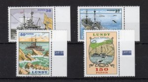 LUNDY: HMS MONTAGU SET UNMOUNTED MINT