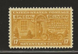 UNITED STATES SC# E18 VF/MNH
