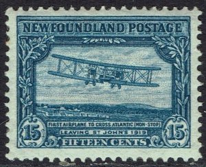 NEWFOUNDLAND 1931 PUBLICITY ISSUE 15C WMK ARMS