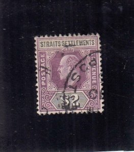 Straits Settlement: Sc #125, Used (35793)