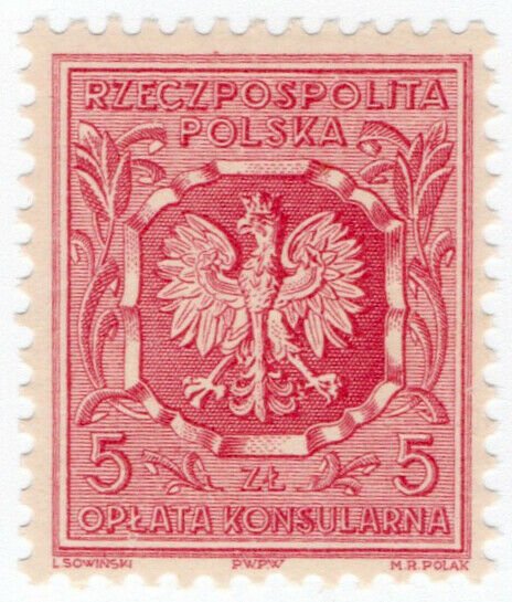 (I.B) Poland Revenue : Consular Service 5gr