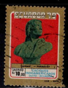 ECUADOR Scott C666 Used airmail stamp