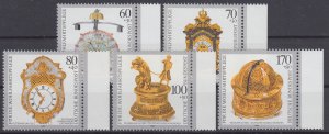 Germany 1992 Sc#B734-738 Mi#1631-1635 mnh (BU1831)