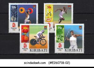 KIRIBATI - 2008 OLYMPIC GAME BEIJING - 4V - MINT NH