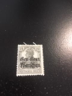 Poland German Occupation sc N6 MHR