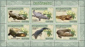 Mozambique 2007 MNH - Crocodiles. Sc 1764, YT 2384-2389, Mi 2984-2989