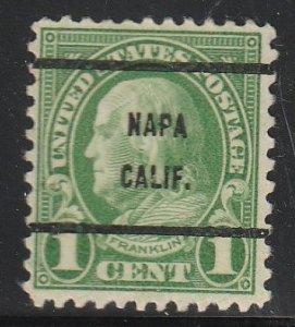 Precancel - Napa, CA - PSS 632-61