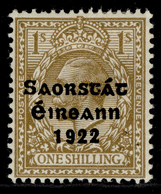 IRELAND GV SG63, 1s bistre-brown, M MINT. 