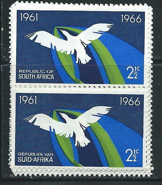 RSA #311 2 1/2c Flying Bird  (MNH) CV $1.25