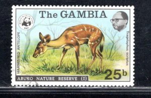 GAMBIA SC# 342 FVF/CTO