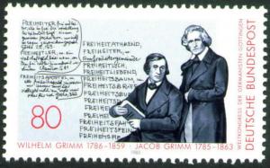 Germany Scott 1434 MNH** 1985 Brothers Grimm stamp