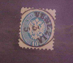ITALY LOMBARDI V. STAMP  #23  used  cat.$22.00  SOCKED ON NOSE