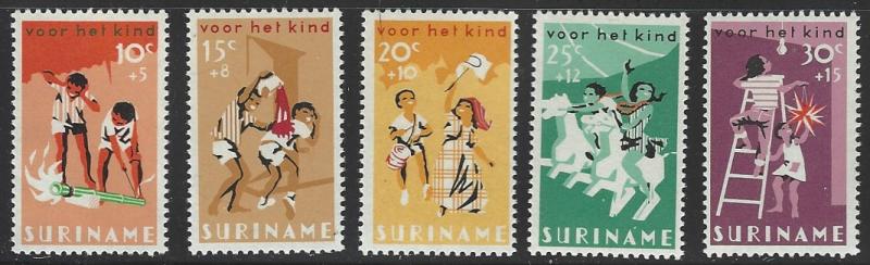 Suriname #B127-B131 MNH Full Set of 5