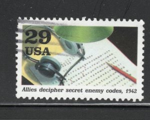 Scott# 2697f used  singles  World War 2