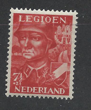 NETHERLANDS SC# B144 F-VF OG 1942