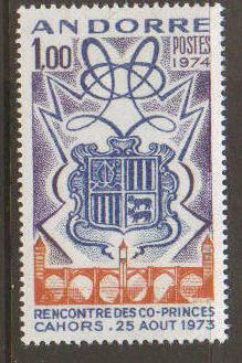 French Andorra #234 Mint