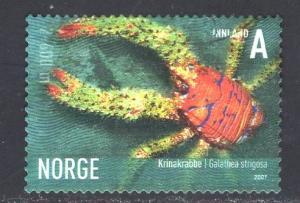 Norway  #1513  2007  used  marine life  (VI) galathea  A