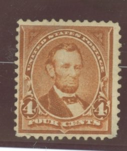 United States #254  Single