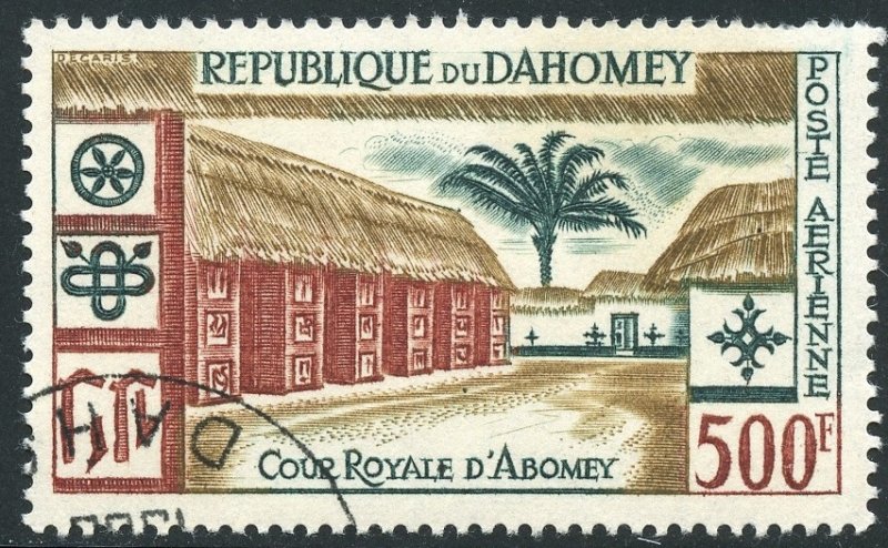 Dahomey Scott C15 UFNHOG(CTO) - Royal Court of Abomey - SCV $4.00