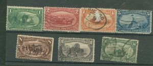 United States #285-291  Single