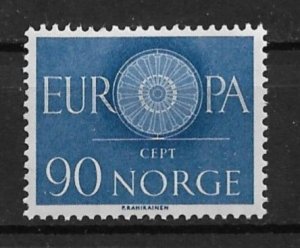 1960 Norway Sc389 Europa MNH C/S of 1