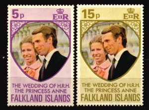 Falkland Islands Unused NH Scott 225 - 226