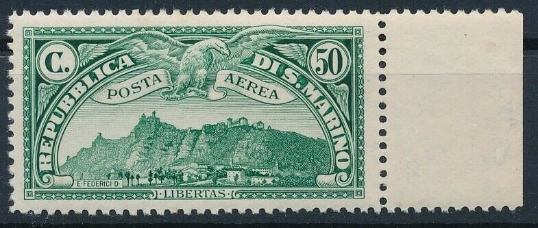 [I2181] San Marino 1931 Airmail good stamp very fine MNH $60